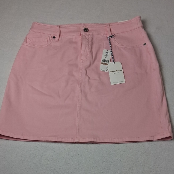 Tommy Bahama Dresses & Skirts - NWT Tommy Bahama Boracay Beach Pink Soft Denim Skirt, Size 12